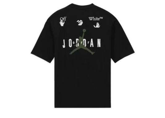 Off-White x Jordan T-Shirt Black (9864965783879)