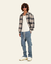 PANTALON CARGO FP - BLEU