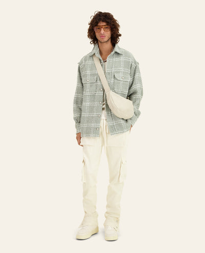 PANTALON CARGO FP - ECRU