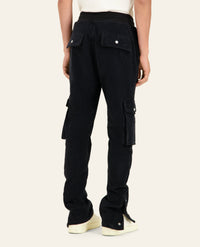 PANTALON CARGO FP VELOURS - NOIR