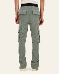 PANTALON CARGO FP VELOURS - KAKI