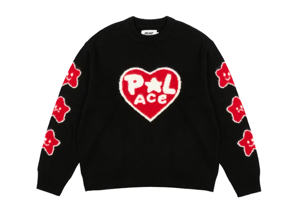 Palace Cosy Knit (FW24) Black (9864830058823)