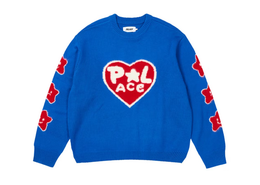 Palace Cosy Knit (FW24) Blue Berry (9864829763911)