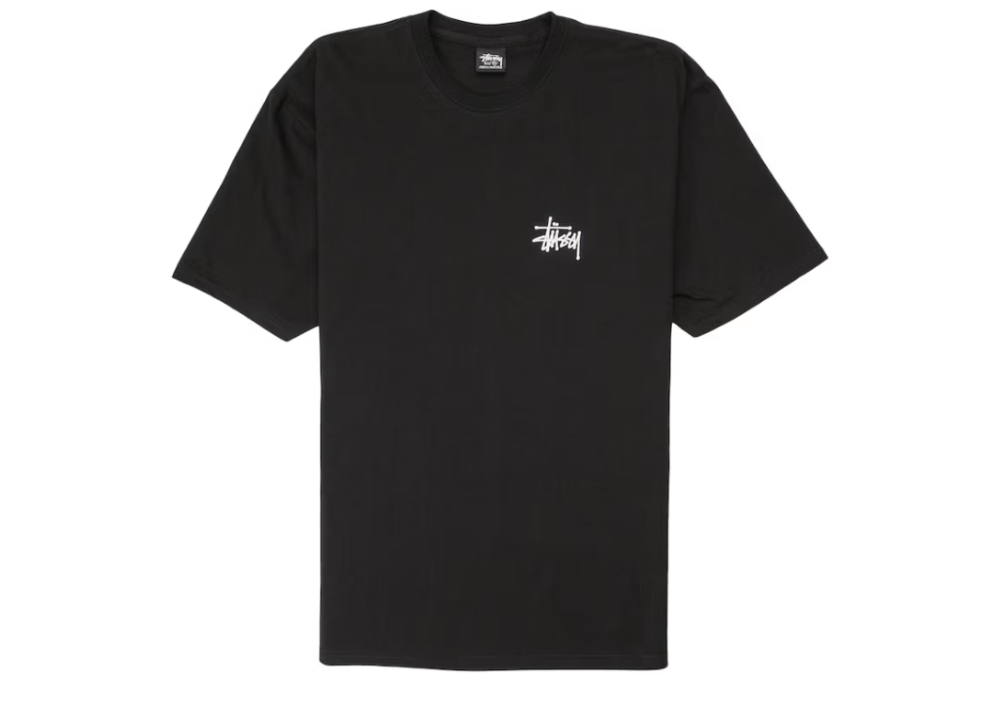 Stussy Basic T-Shirt Black (9865146630471)