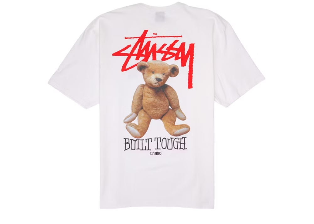 Stussy Built Tough Tee White (9865145680199)