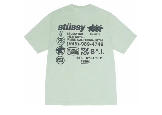 Stussy DNA Pigment Dyed Tee Granite (9864962670919)