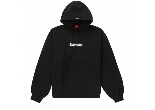 Supreme Box Logo Hooded Sweatshirt (FW23) Black (9865438265671)