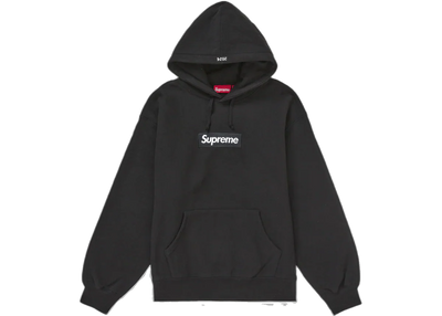 Supreme Box Logo Hooded Sweatshirt Sweatshirt (FW24) Black