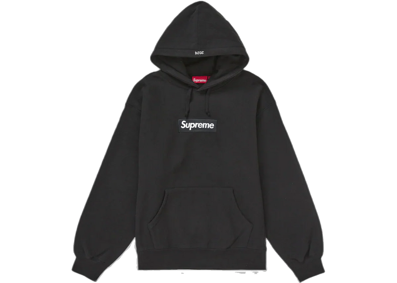 Supreme Box Logo Hooded Sweatshirt Sweatshirt (FW24) Black