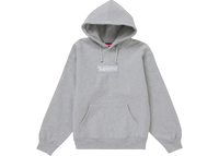 Supreme Box Logo Hooded Sweatshirt (FW24) Heather Grey