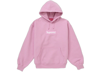 Supreme Box Logo Hooded Sweatshirt (FW24) Pink