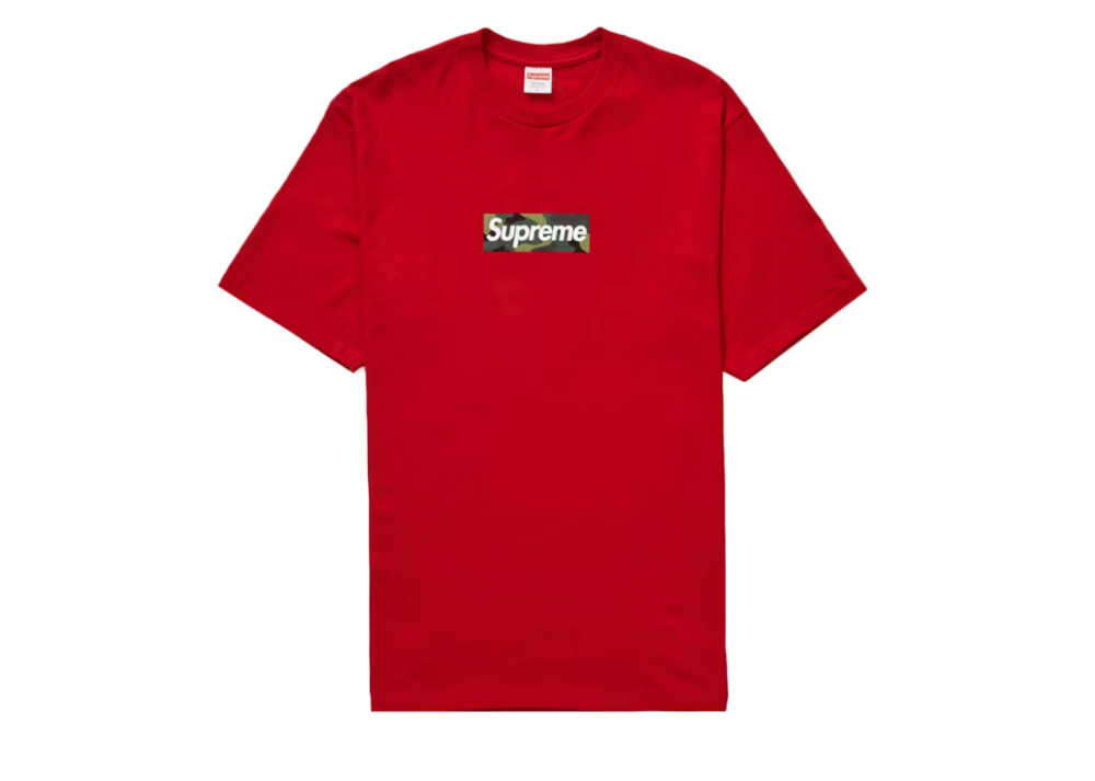 Supreme Box Logo Tee (FW23) Red (9864939569479)