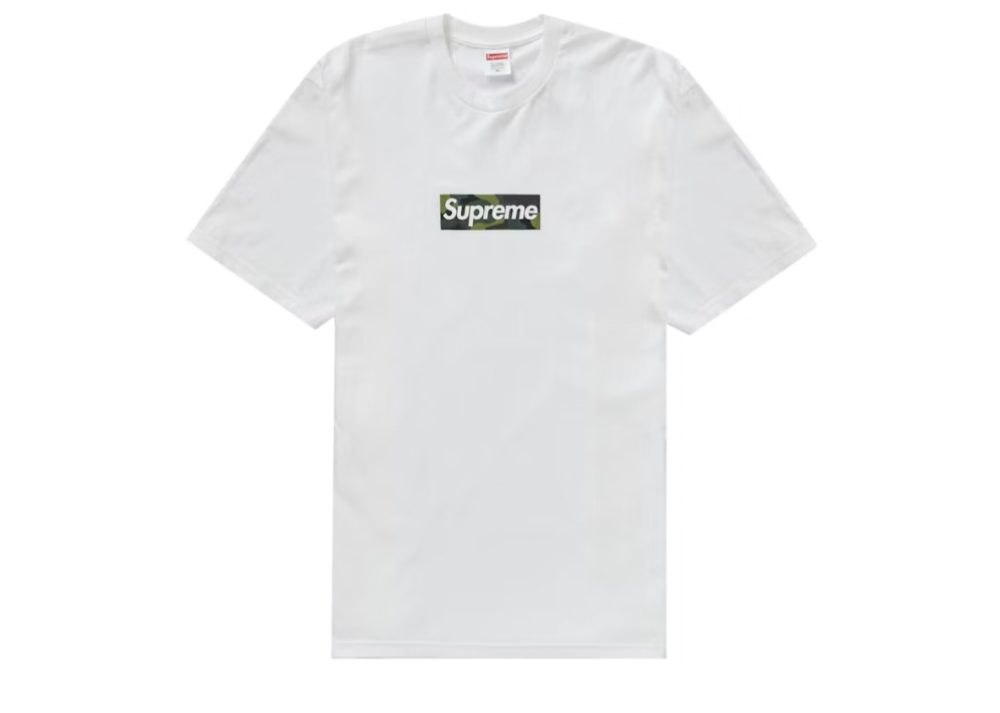 Supreme Box Logo Tee (FW23) White (9865433547079)