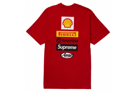 Supreme Ducati Logo Tee Red (9864962507079)