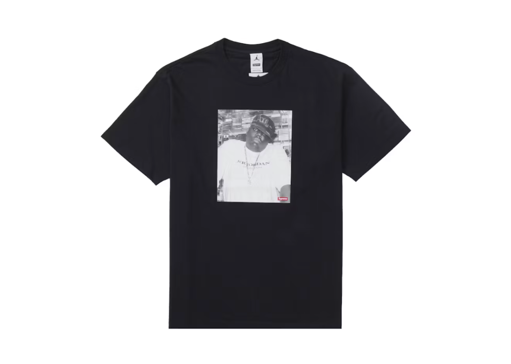 Supreme Jordan Biggie S S Top Black (9864798044487)