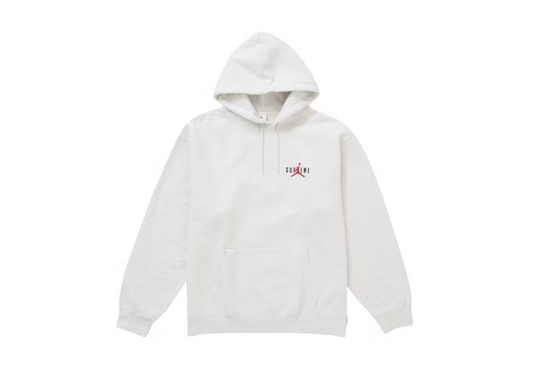 Supreme Jordan Hooded Sweatshirt (FW24) Ash Grey (9868306219335)