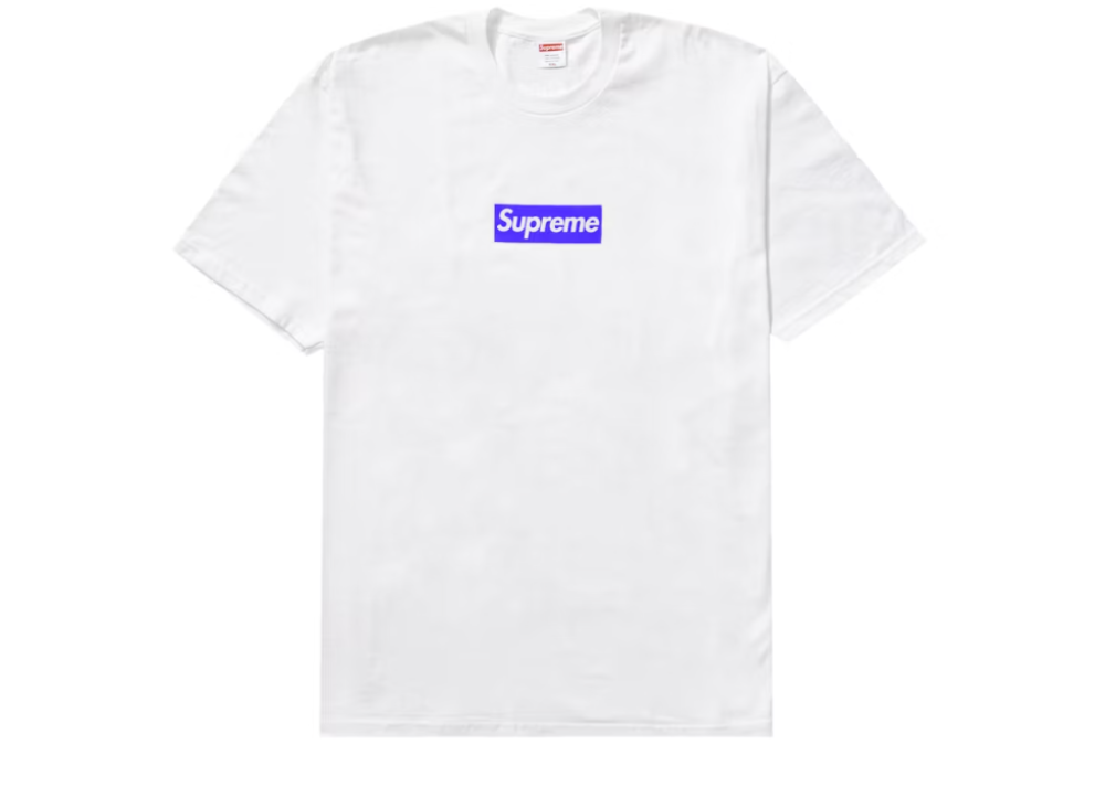 Supreme Seoul Box Logo Tee White (9864980103495)