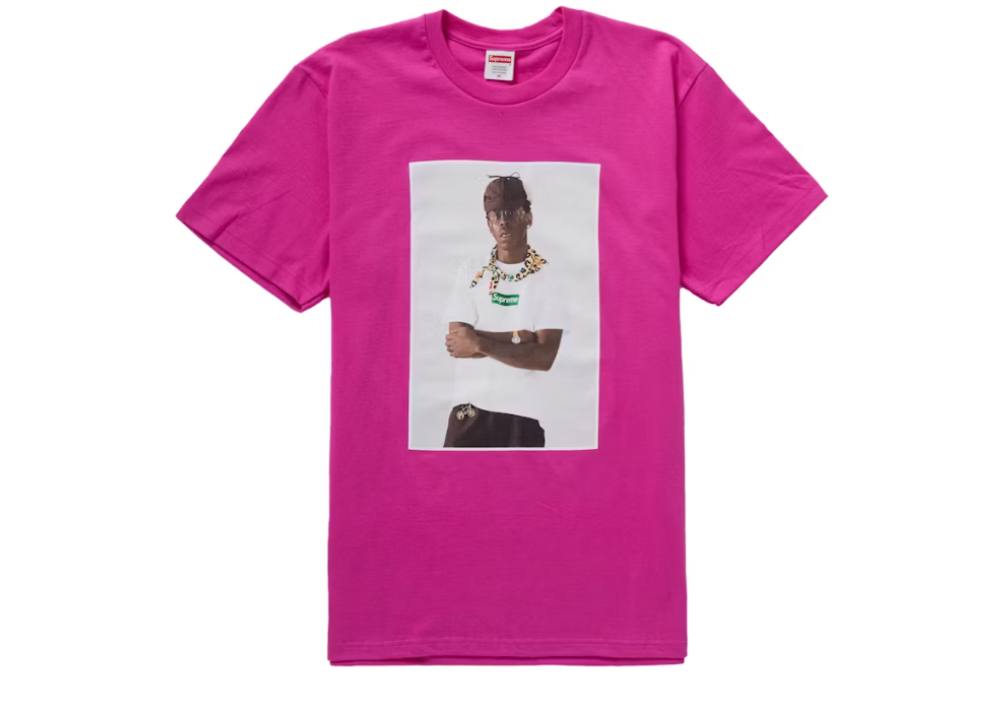 Supreme Tyler The Creator Tee Magenta (9864977613127)