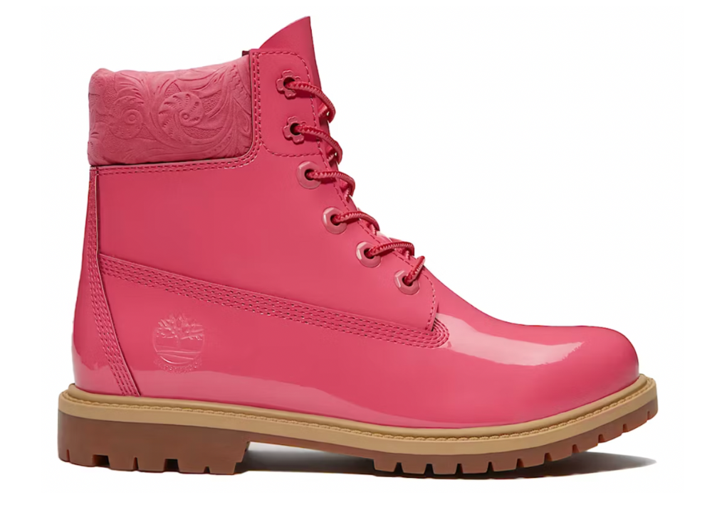 Timberland 6" Premium Waterproof Boot Patent Valentine's Day (Women's) (10004597965127)