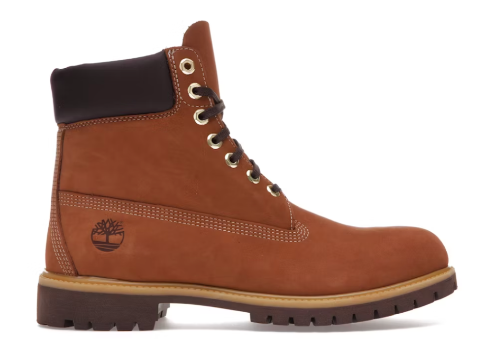 Timberland 6" Premium Waterproof Boot Rust Nubuck (9864897200455)