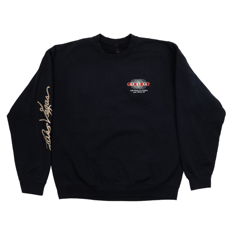 Travis Scott Roan To Utopia Las Vegas Crewnck