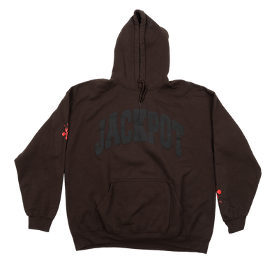 Travis Scott Roan To Utopia Las Vegas Jcakpot Hoodie Marron