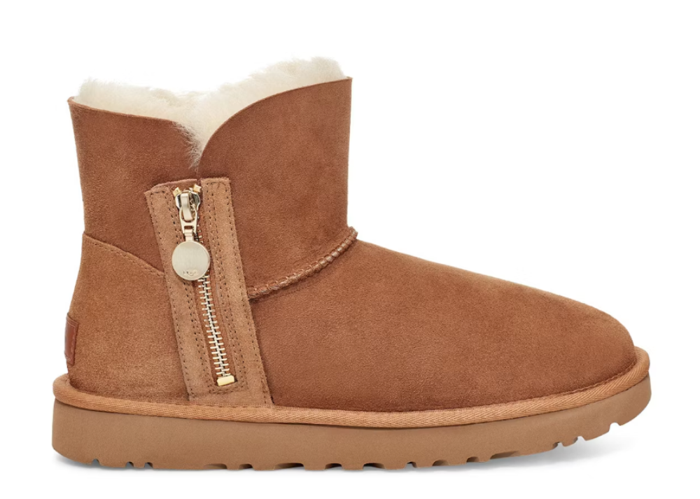 UGG Bailey Zip Mini Boot Chestnut (9916773105991)