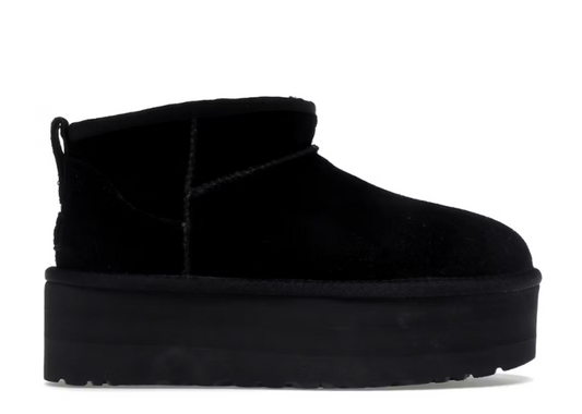 UGG Classic Ultra Mini Platform Boot Black (9916779397447)