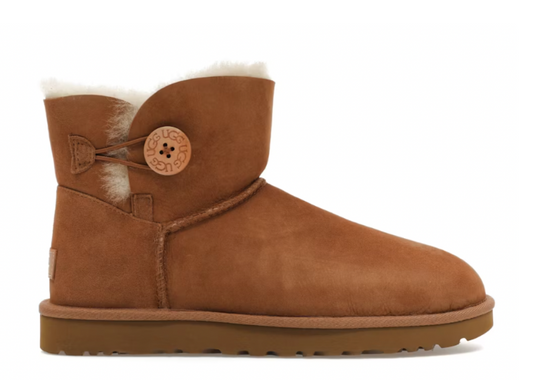 UGG Mini Bailey Button II Chestnut (9916765339975)