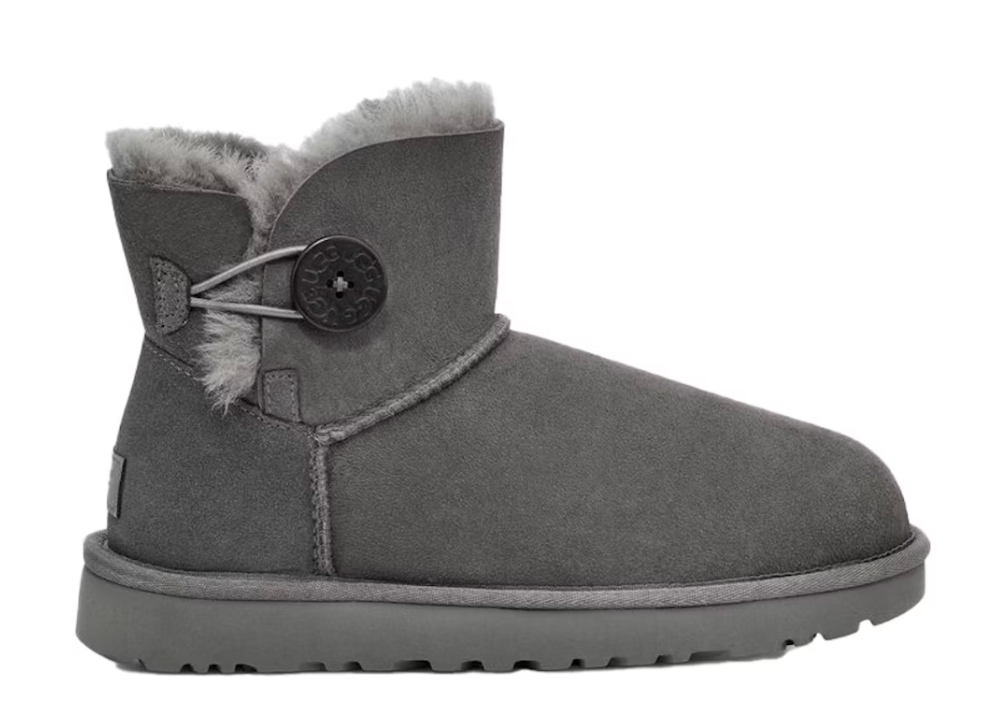 UGG Mini Bailey Button II Grey (10004604911943)