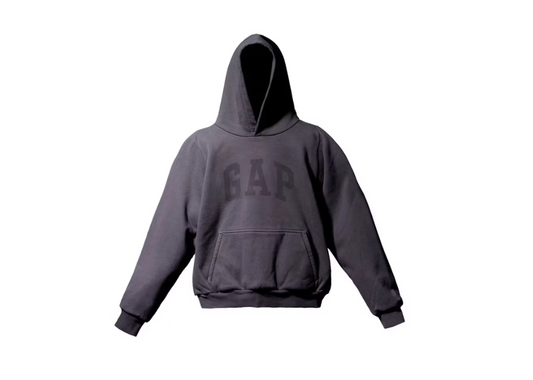 Yeezy Gap Dove Shrunken Hoodie Black (10004604584263)