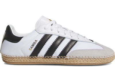 Adidas Samba Espadrille CLOT By Edison Chen White Black