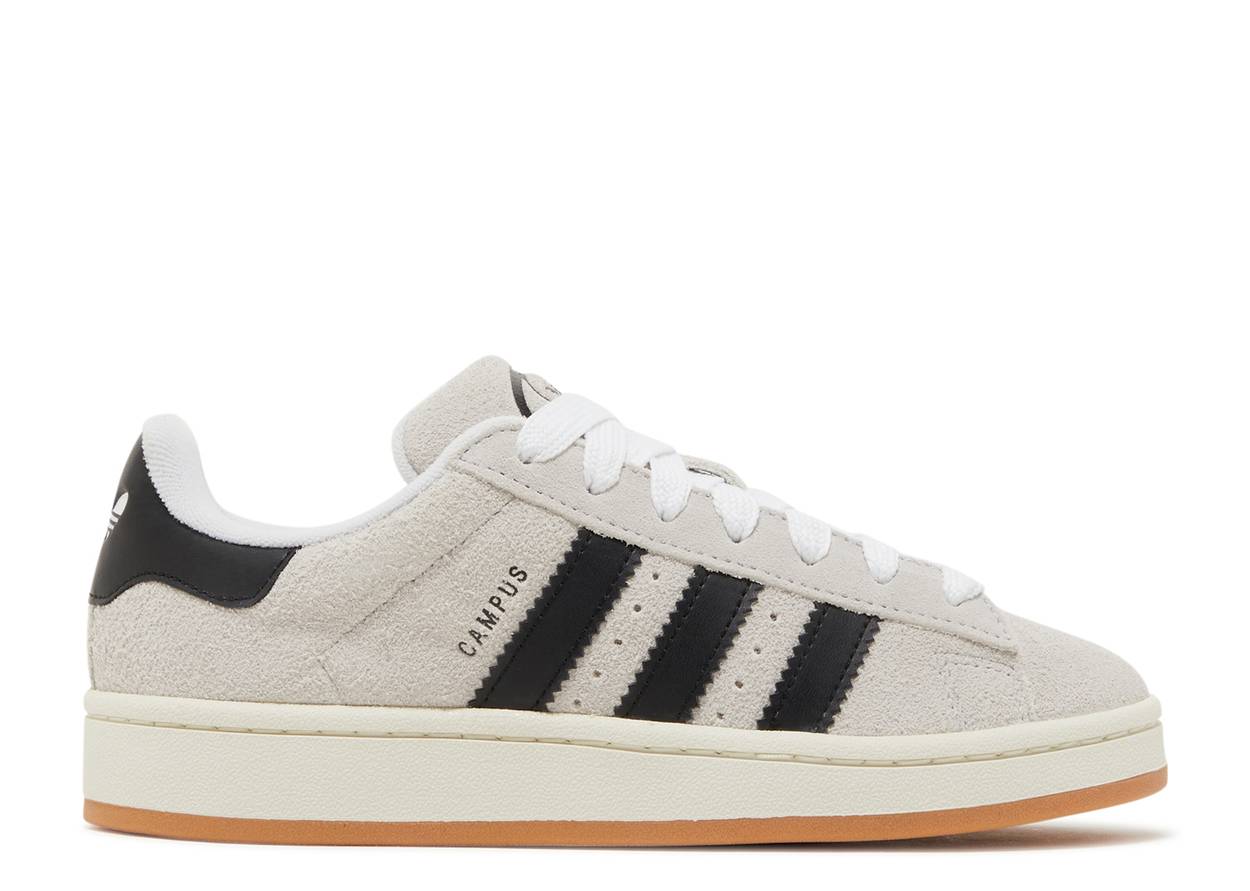 Adidas Campus 00s Crystal White Black (9865155707207)