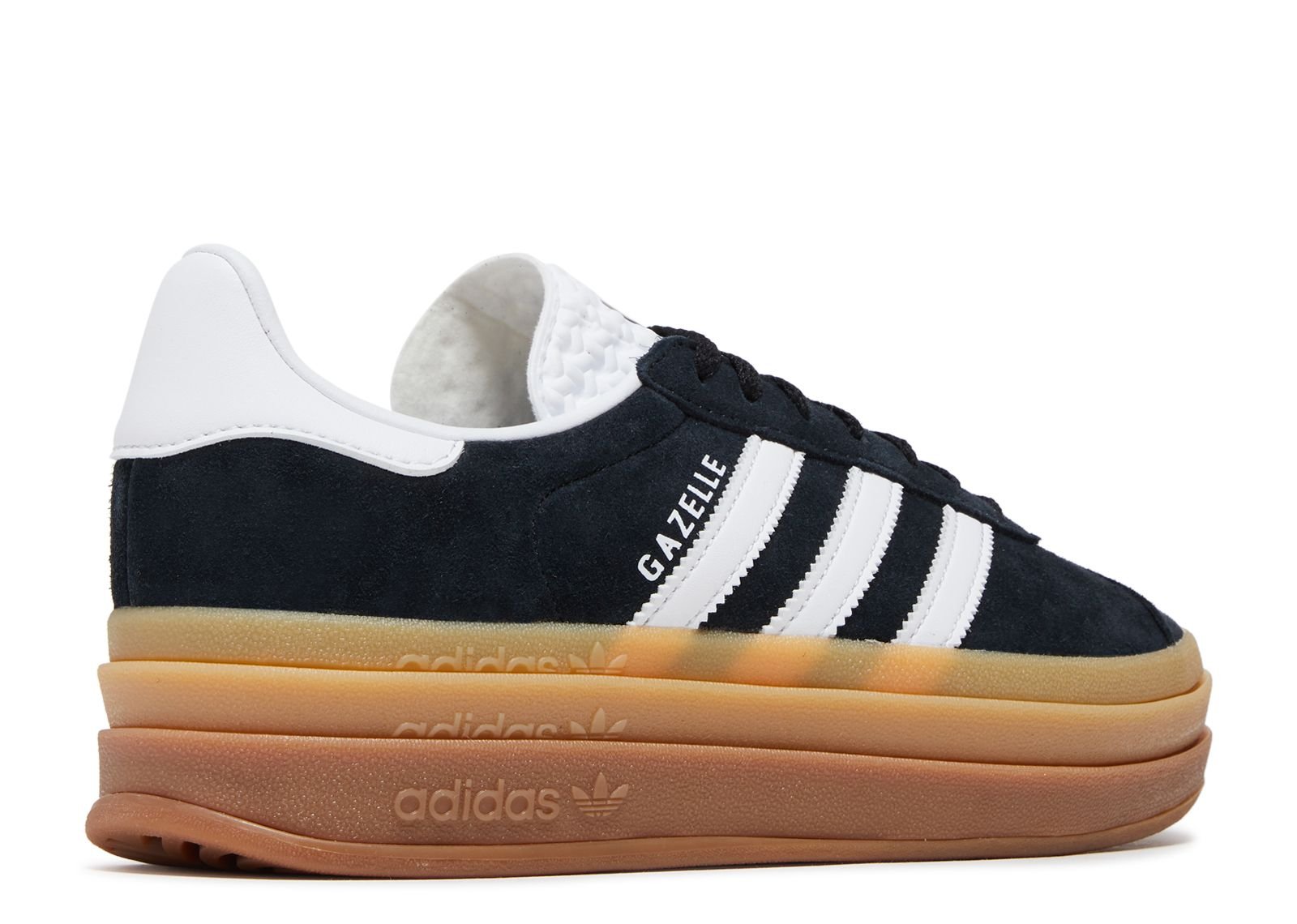 Adidas Gazelle Bold Black White Gum (9865150431559)