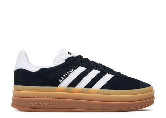 Adidas Gazelle Bold Black White Gum (9865150431559)