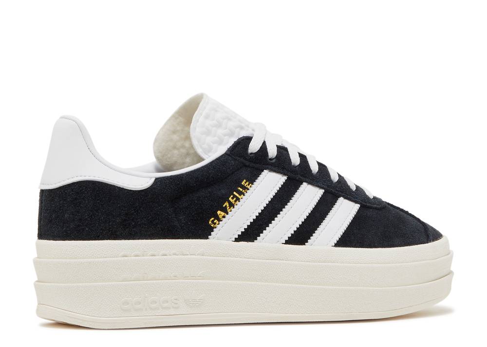 Adidas Gazelle Bold Core Black White (9865585787207)