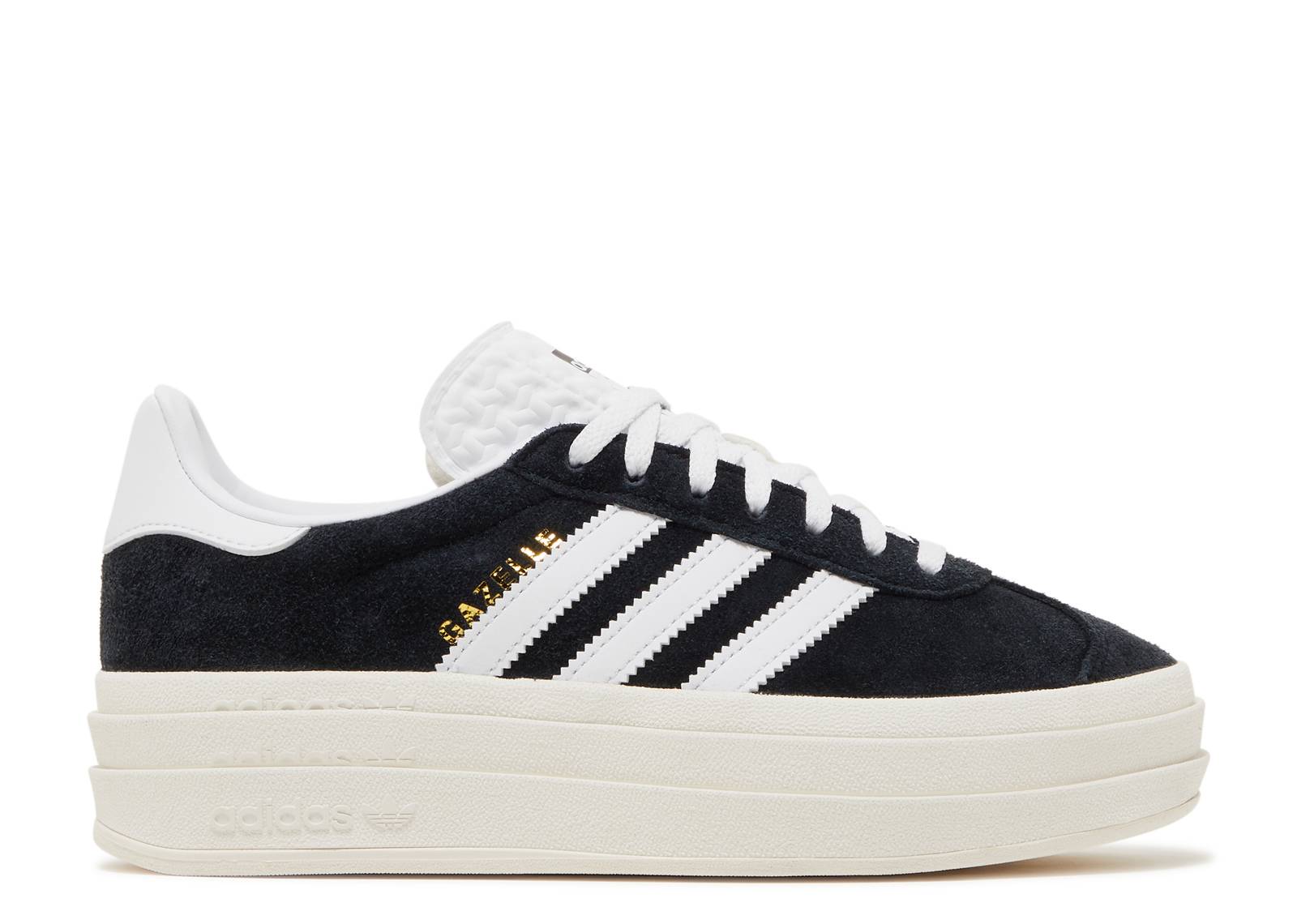 Adidas Gazelle Bold Core Black White (9865585787207)