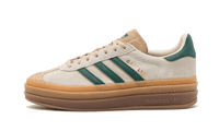 Adidas Gazelle Bold Magic Beige Collegiate Green