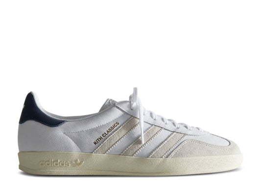 Adidas Gazelle Indoor Kith Classics White Navy (9865150333255)