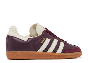 Adidas Samba OG Maroon Gold Metallic (9865153020231)