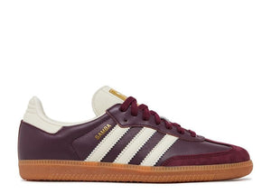 Adidas Samba OG Maroon Gold Metallic (9865153020231)