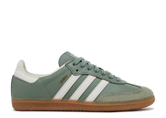 Adidas Samba OG Silver Green Gum (9865158492487)