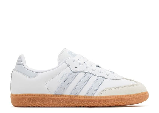 Adidas Samba OG White Halo Blue Gum (9865565962567)