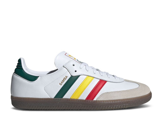 Adidas Samba OG White Rasta (9865556754759)