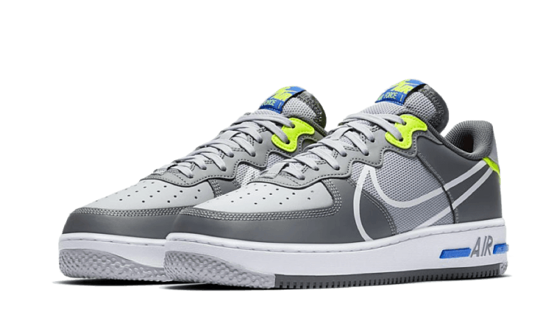 Air Force 1 Low React Wolf Gray