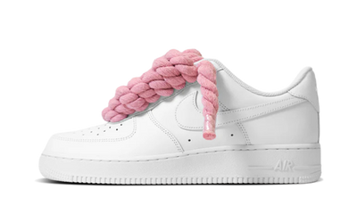 Nike Air Force 1 Rope Laces Pink