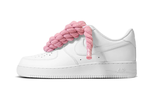 Nike Air Force 1 Rope Laces Pink