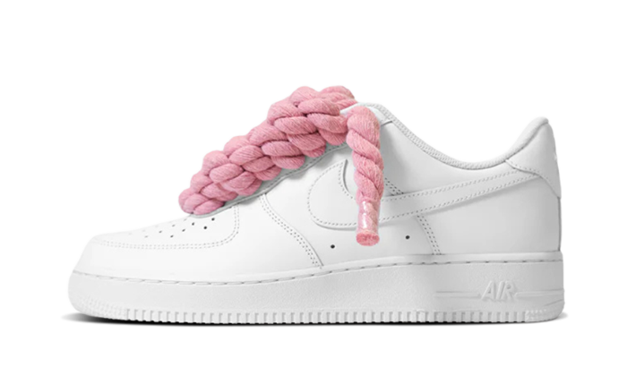 Nike Air Force 1 Rope Laces Pink