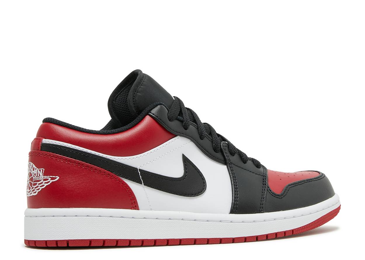 Air Jordan 1 Low Bred Toe (9865166913863)