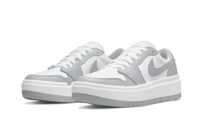 Air Jordan 1 Low Elevate White Gray